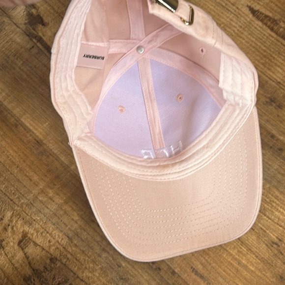 Pink Burberry Hat - Picture 3 of 8